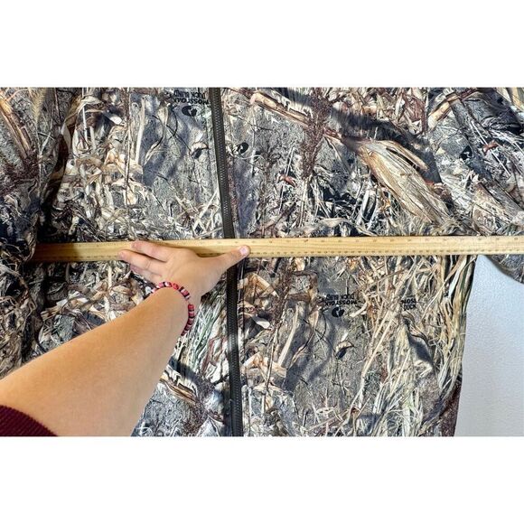 Cabela's Mossy Oak Duck Blind Camo Hunting Insulated Jacket Men's 3XL - Picture 8 of 9